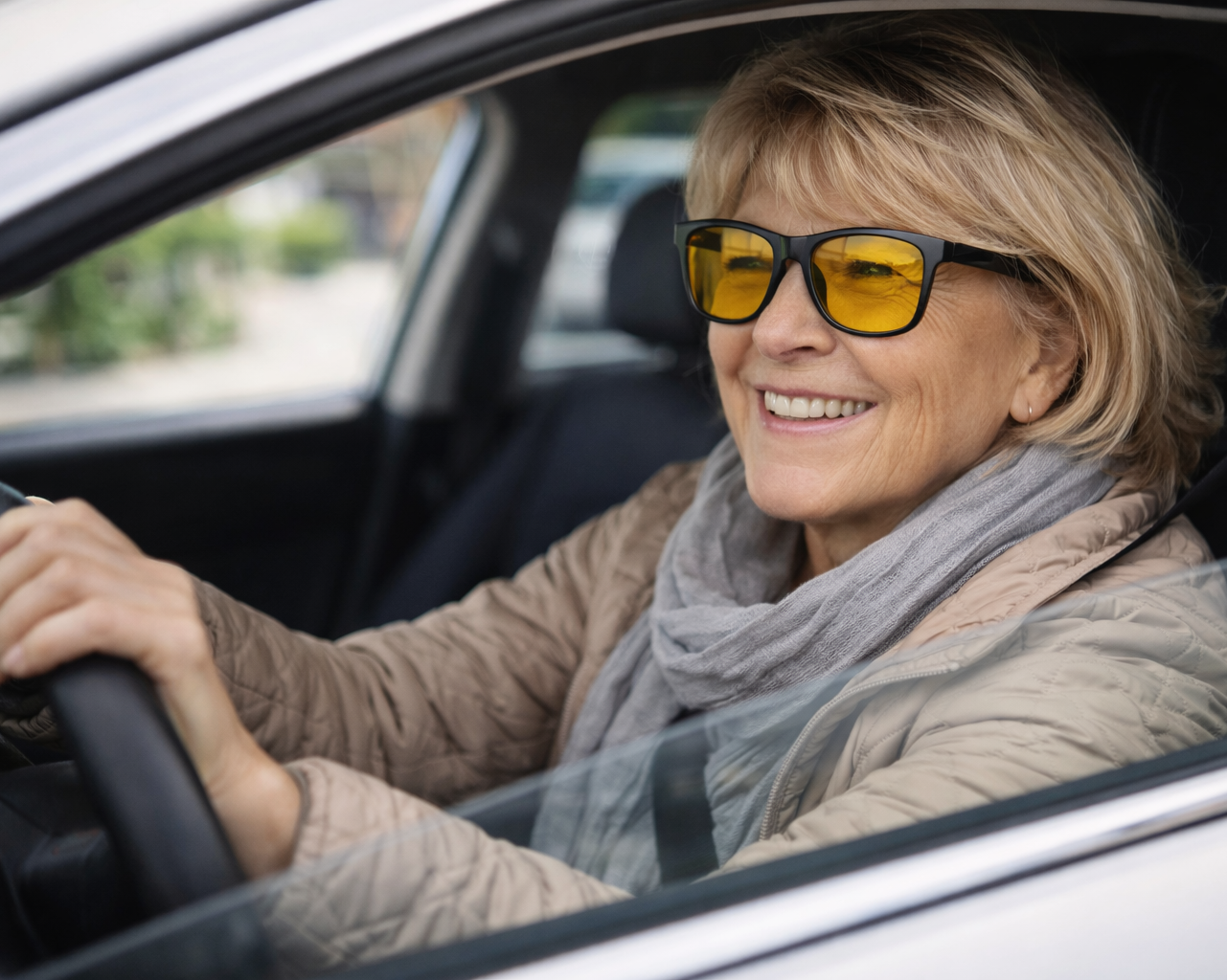 NightSight Glasses For Headlight Glare Removal