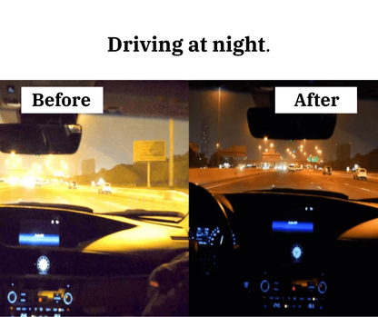 NightSight Glasses For Headlight Glare Removal